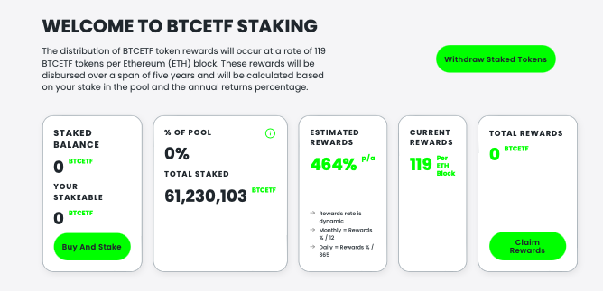 Bitcoin ETF Token