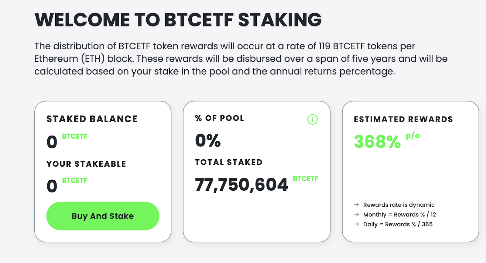 BTCETF Staking 