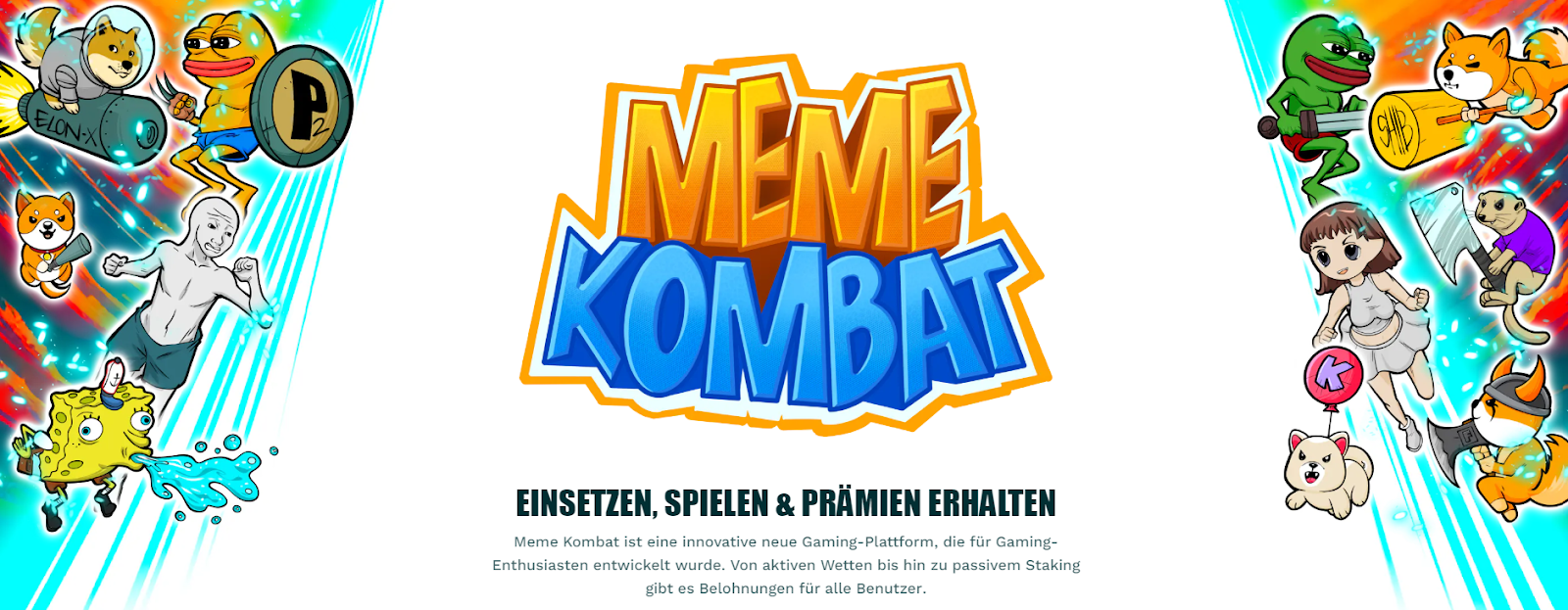 Meme Kombat Homepage