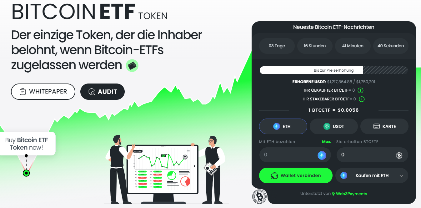 BTC ETF Homepage