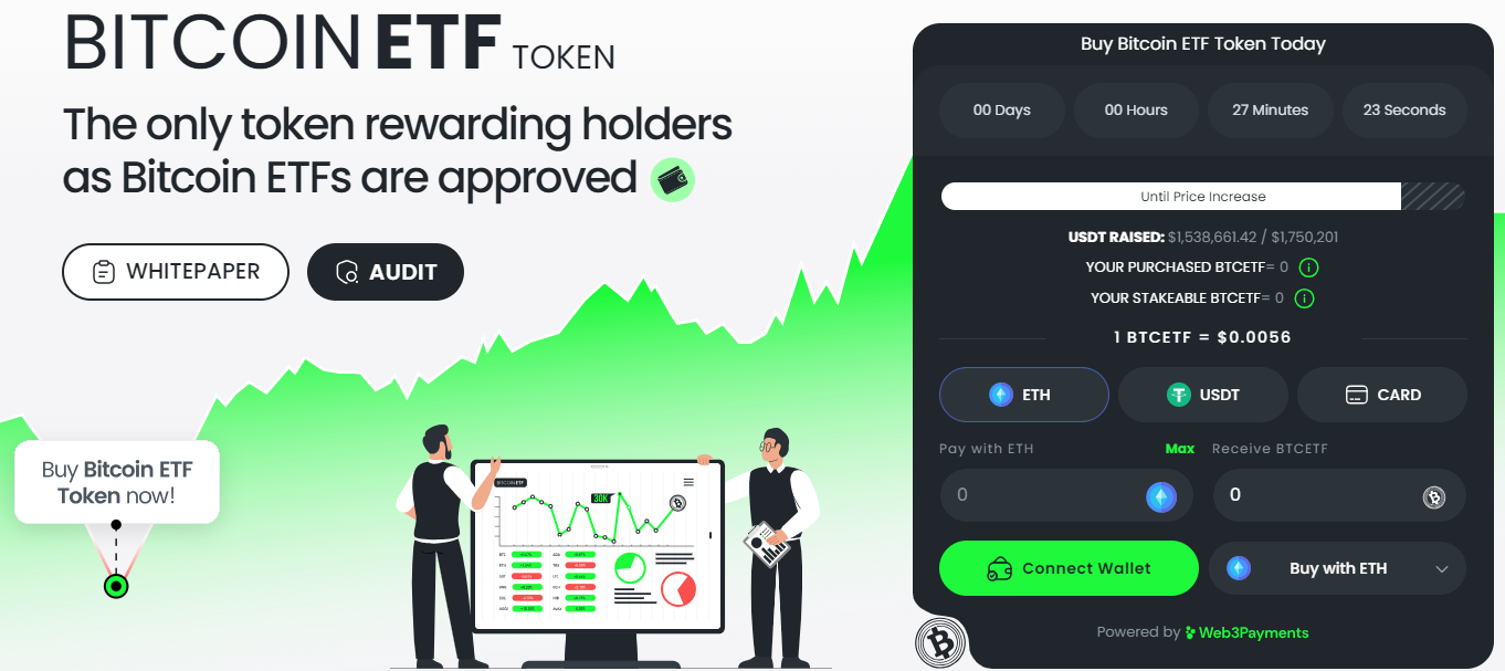 BTCETF Token Presale