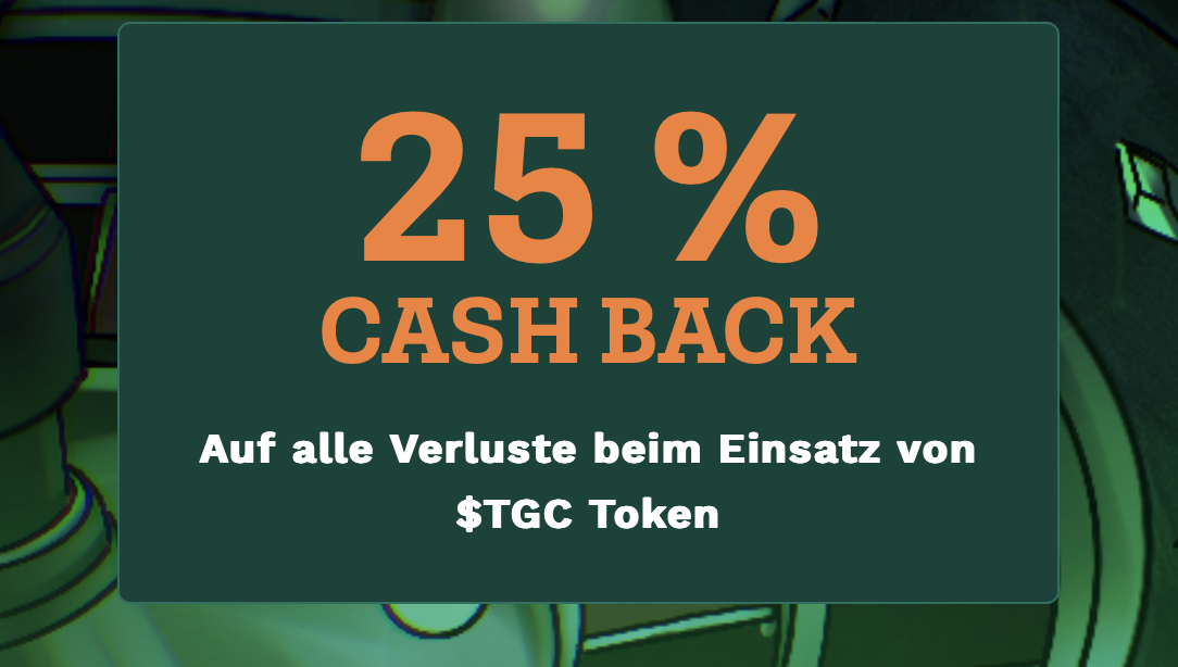 25 % Cashback 