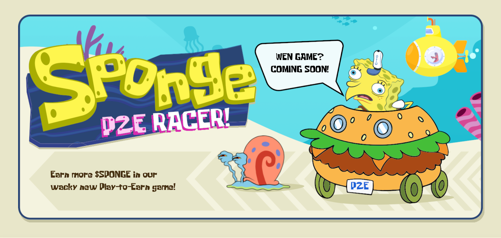 SPONGE P2E Game 