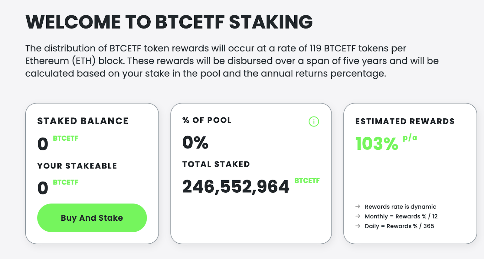 BTCETF Staking 