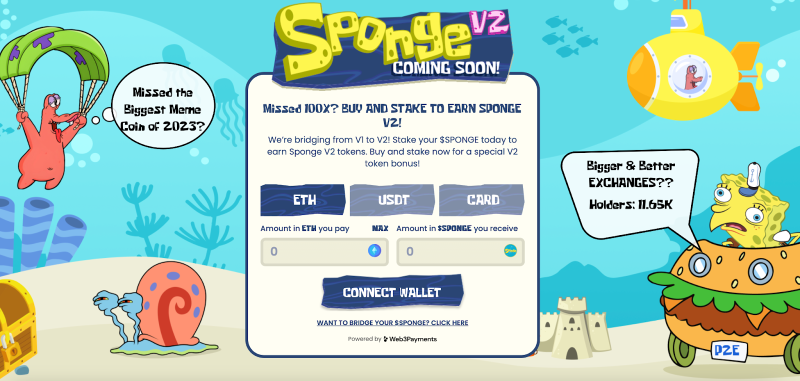 SPonge website 