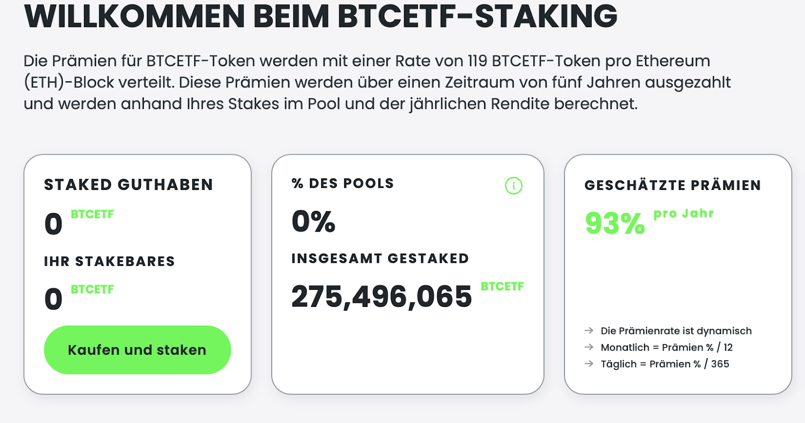 Staking 