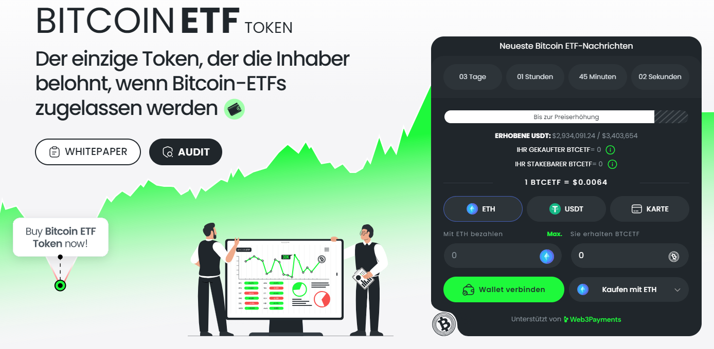 BTCETF Token Presale