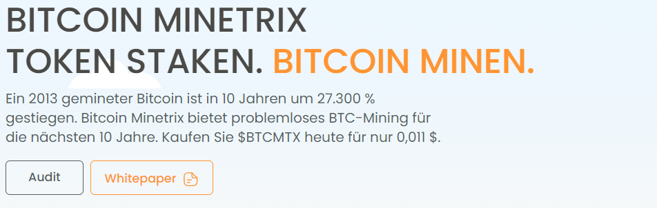 Bitcoin minetrix