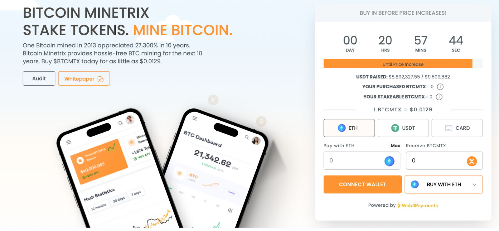 Bitcoin Minetrix Presale 