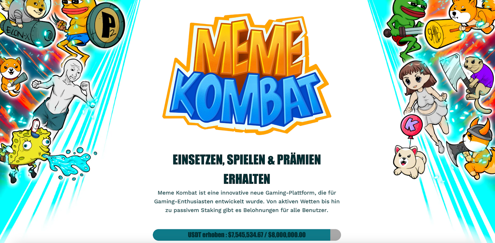 Meme Kombat Website 