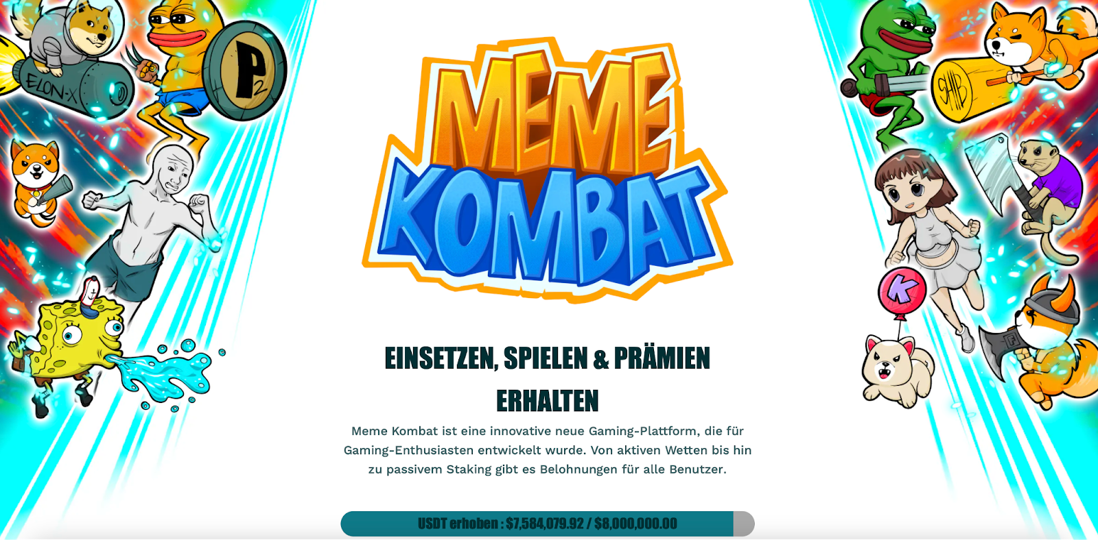 Meme Kombat Website 