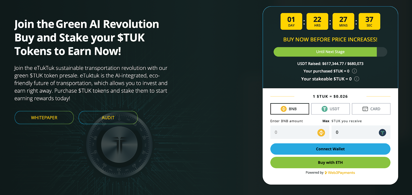 TUK Presale 