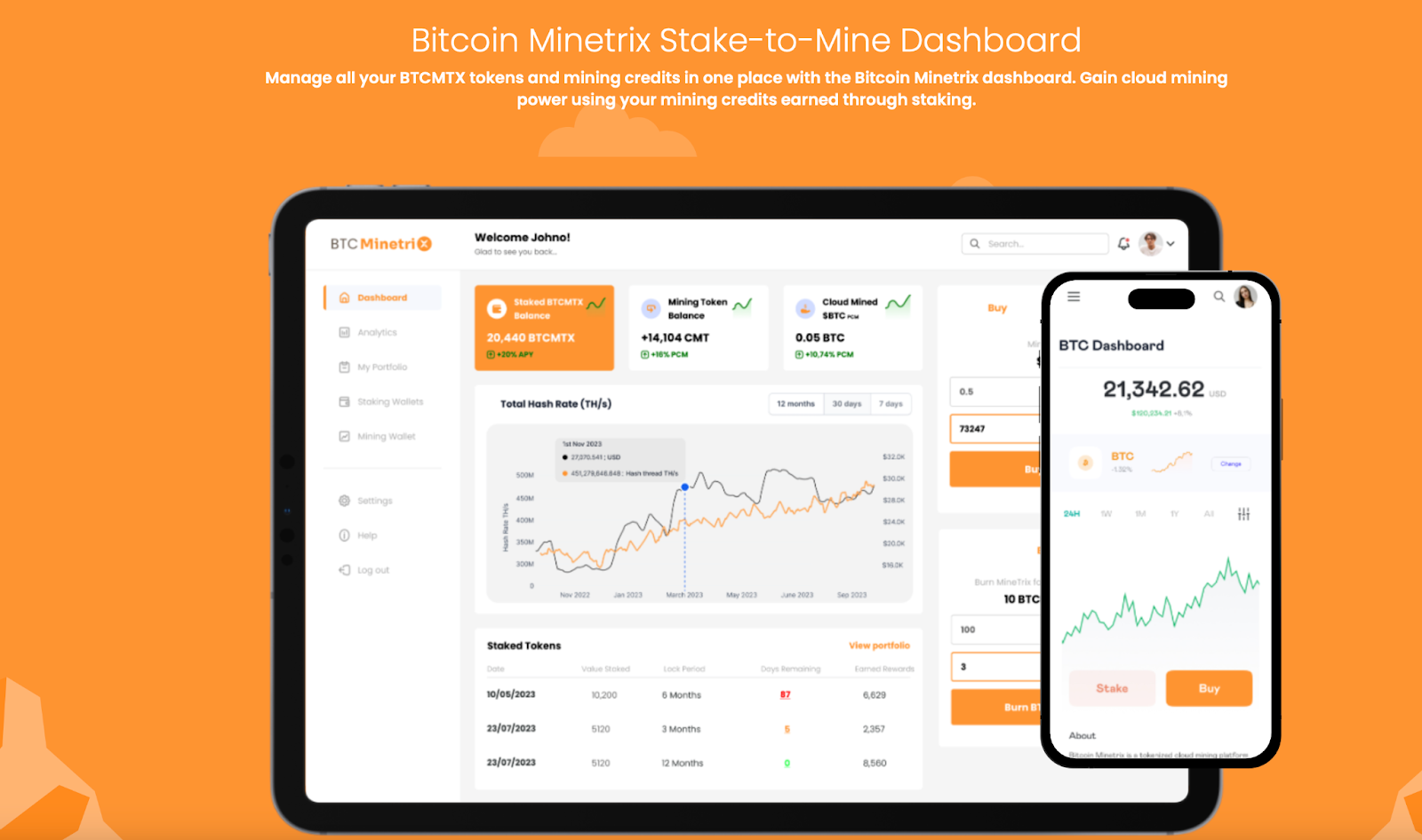 Bitcoin Minetrix Stake to Mine 