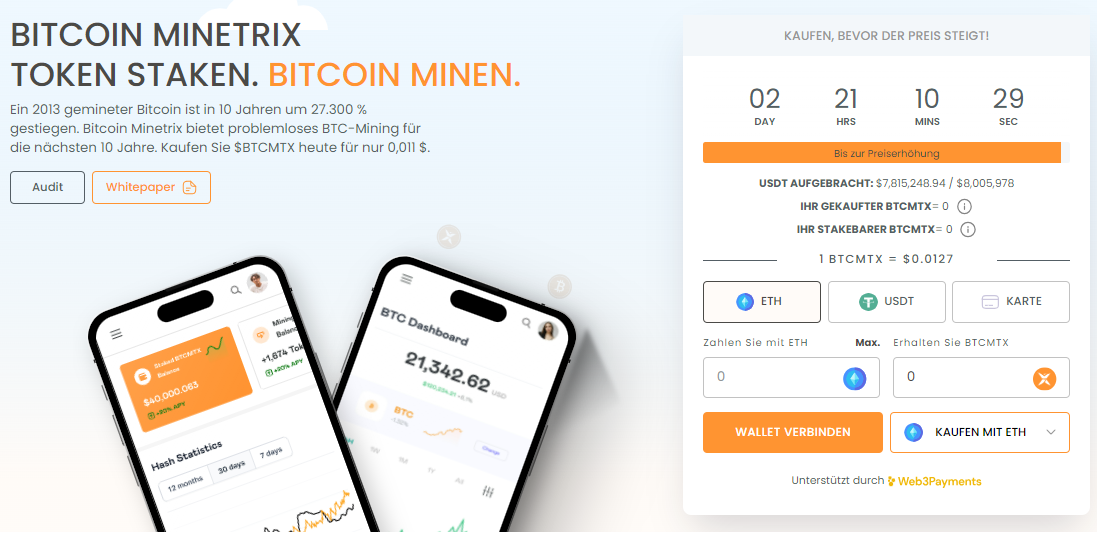 Bitcoin minetrix