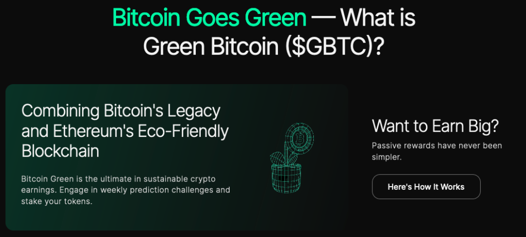 Green Bitcoin