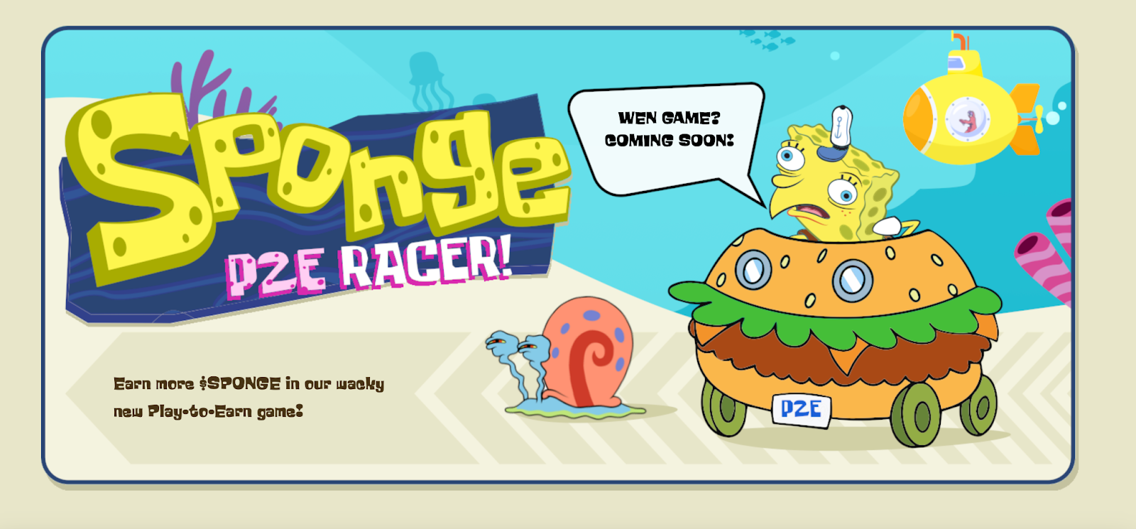 SPonge racer 