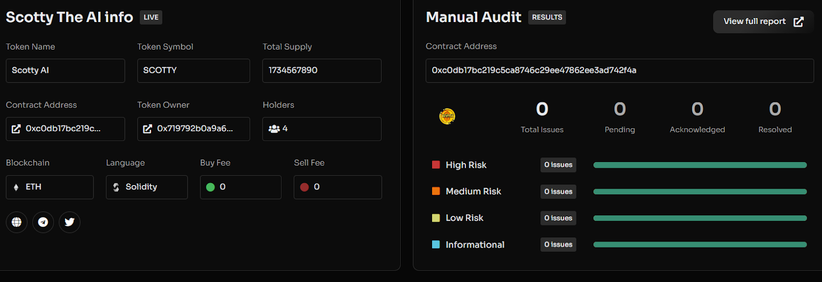 Scotty the AI Audit