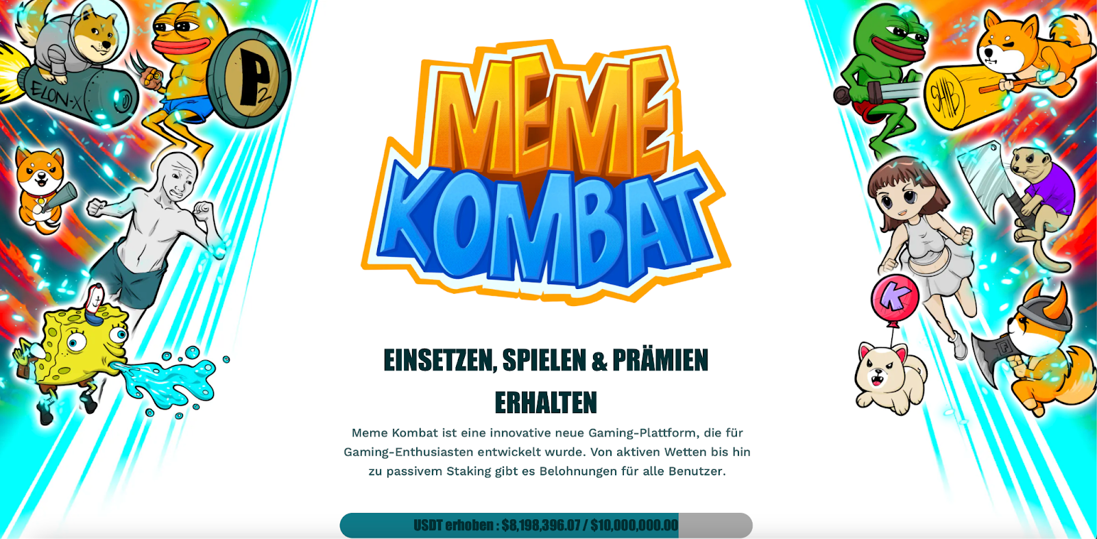 Meme Kombat Website 