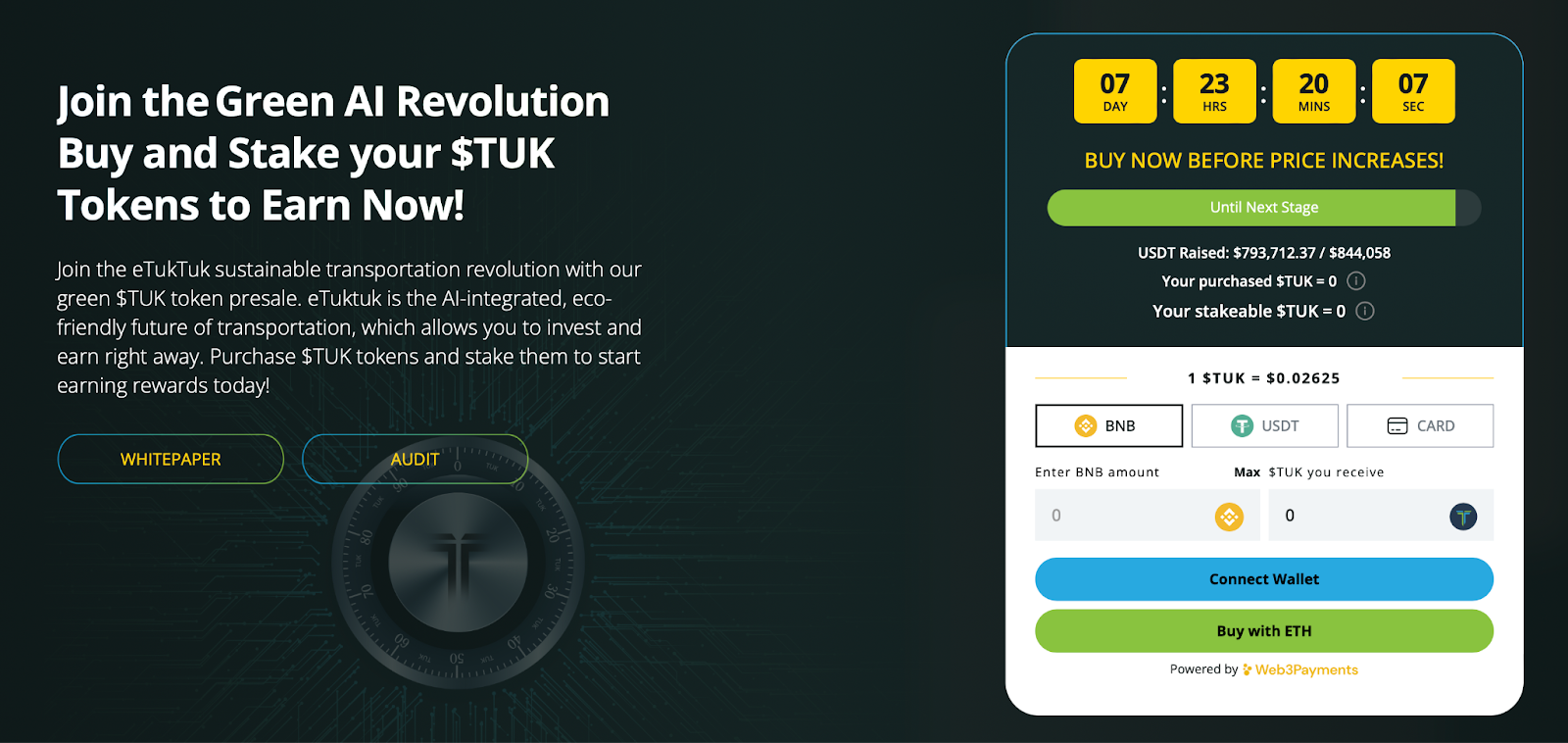 TUK-Presale 