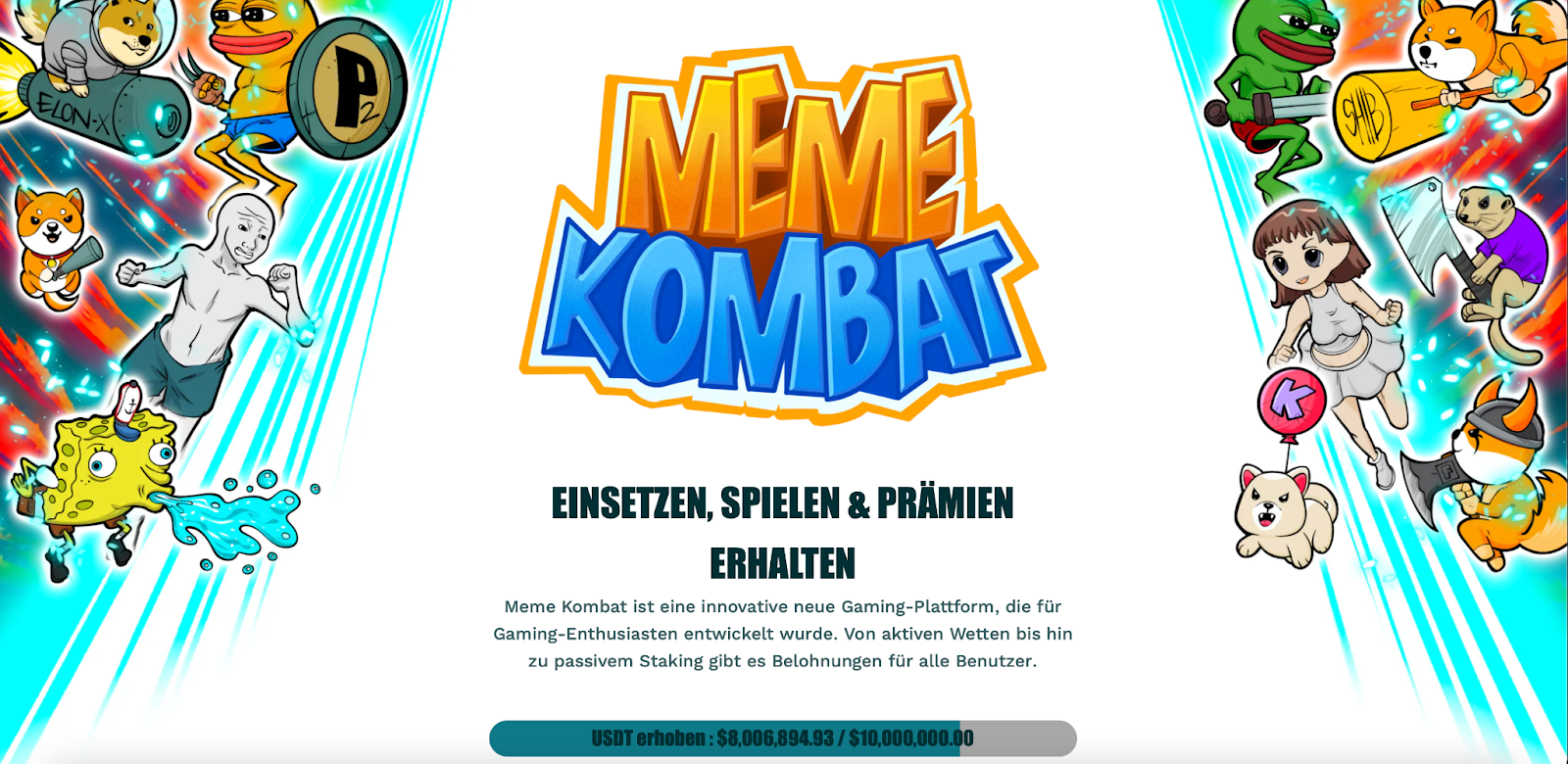 Meme Kombat Website 