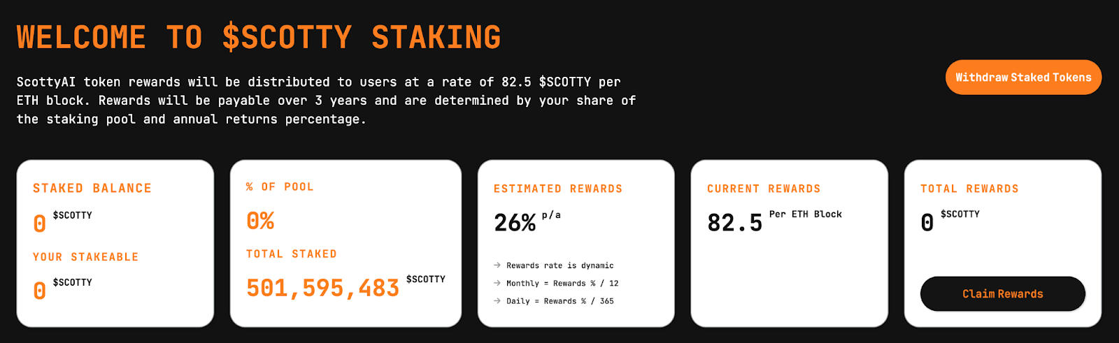 Scotty Staking