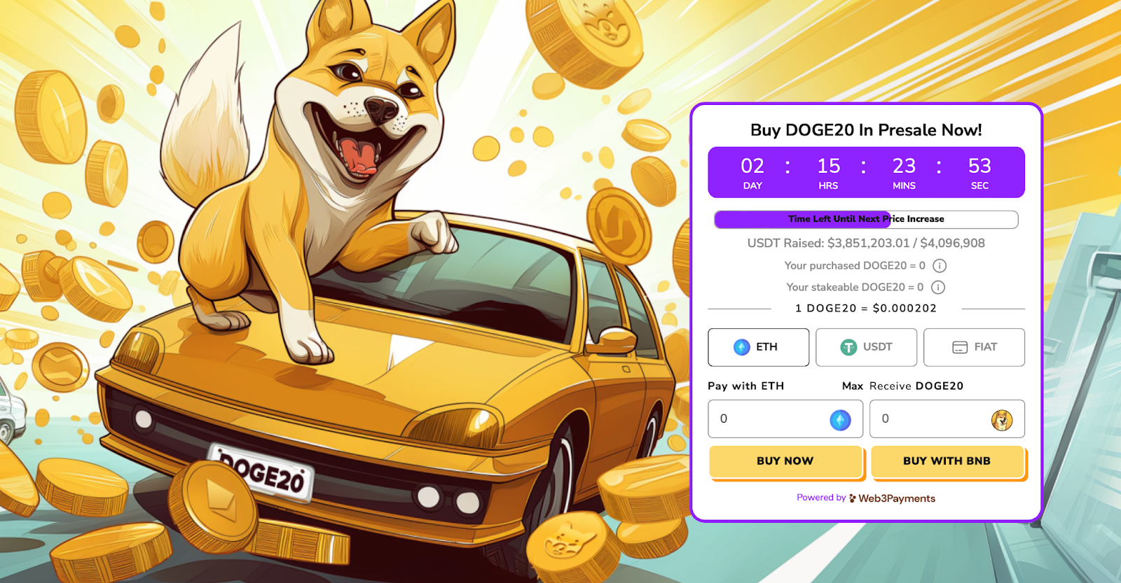 DOGE20 ICO 