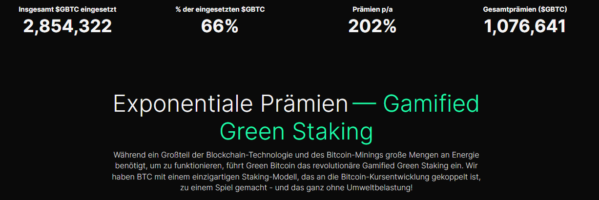 Green Bitcoin