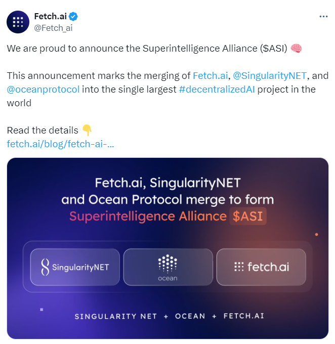 Fetch.ai X Post