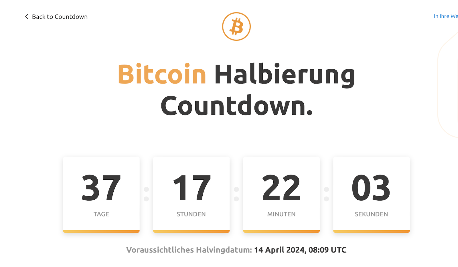 Bitcoin Halving 