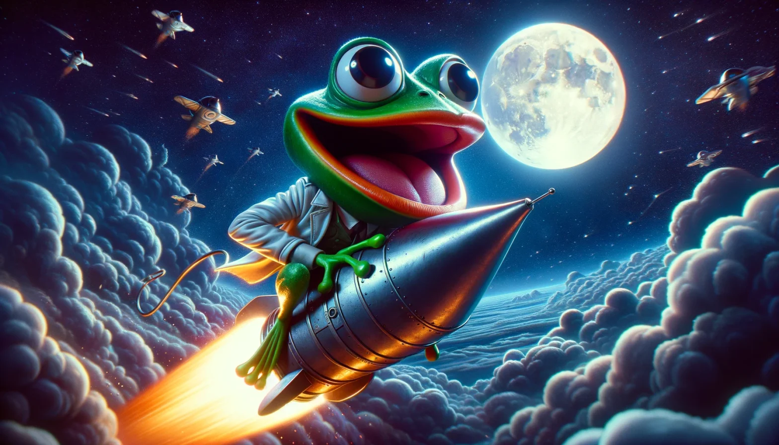 Pepe Prognose Darum fuehrt der Frosch-Memecoin die Top 5 an