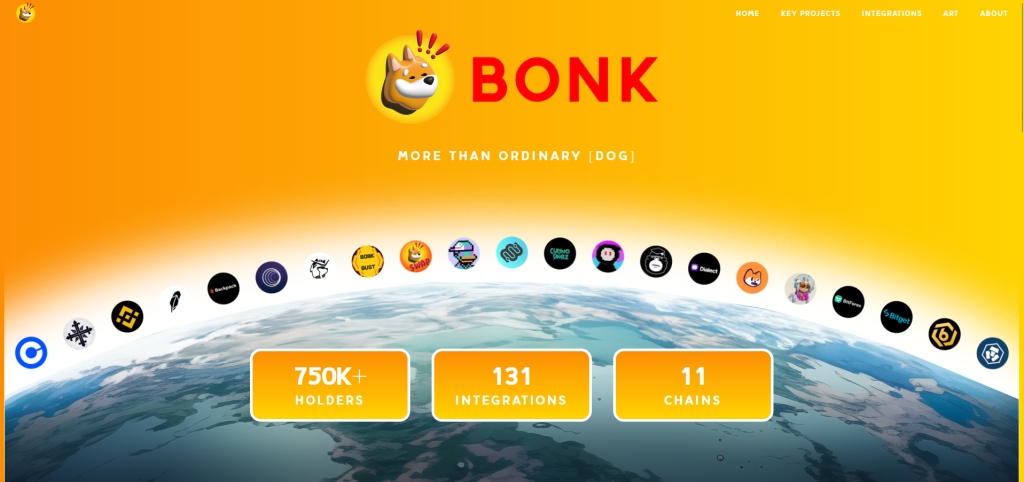 Bonk Website