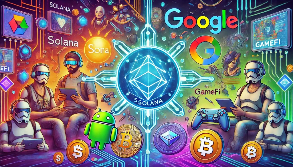 Google und Solana widmen sich dem revolutionaeren Potenzial von GameFi