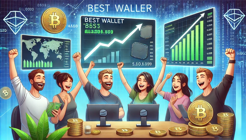 Best Wallet ist der beliebte Neuaufsteiger unter den digitalen Geldboersen