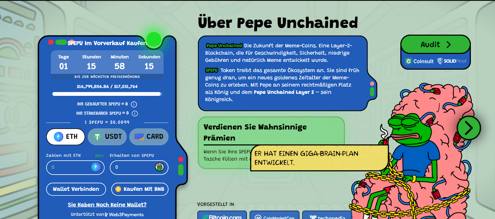 Pepe Unchained ICO 