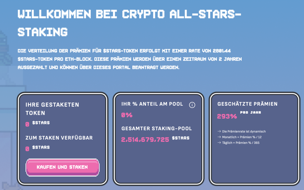 STARS Staking 