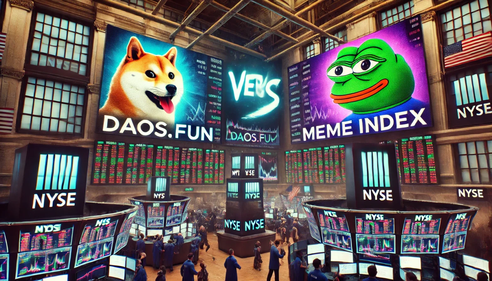 Meme Index vs. DAOS.Fun Welche Krypto-Indizes sind die Besten