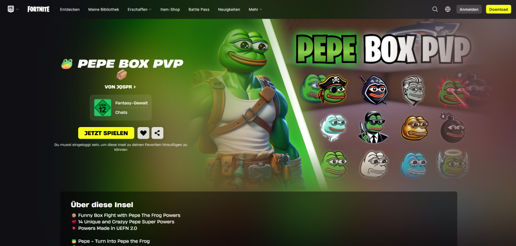 Pepe Spiel