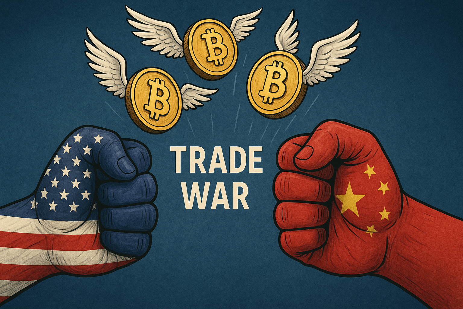 Krypto-Markt-Ausblick Geopolitische Spannungen befluegeln die Coins