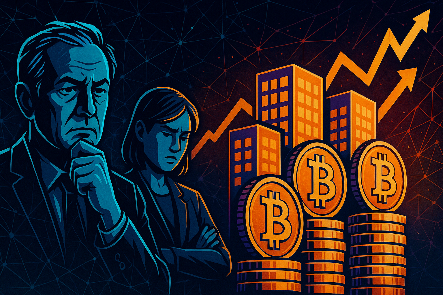 Bitcoin-Treasury-Aktien explodieren meist, aber Krypto-Experten warnen