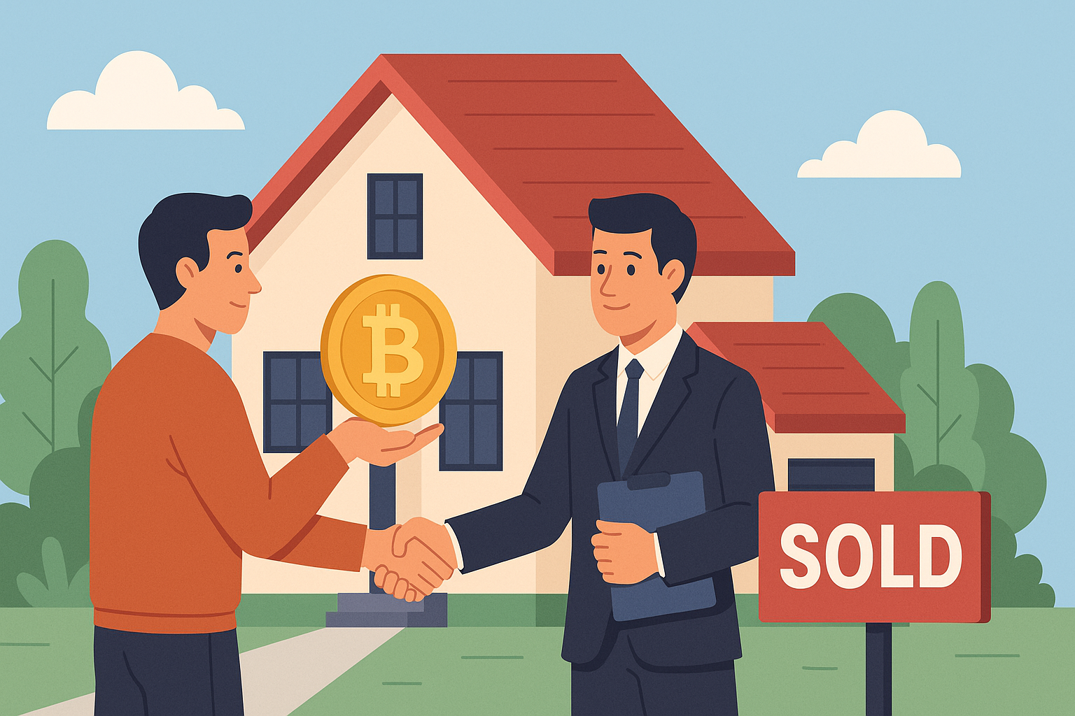Bitcoin als Immobiliensicherheit besser als Fiats und bald US-Standard