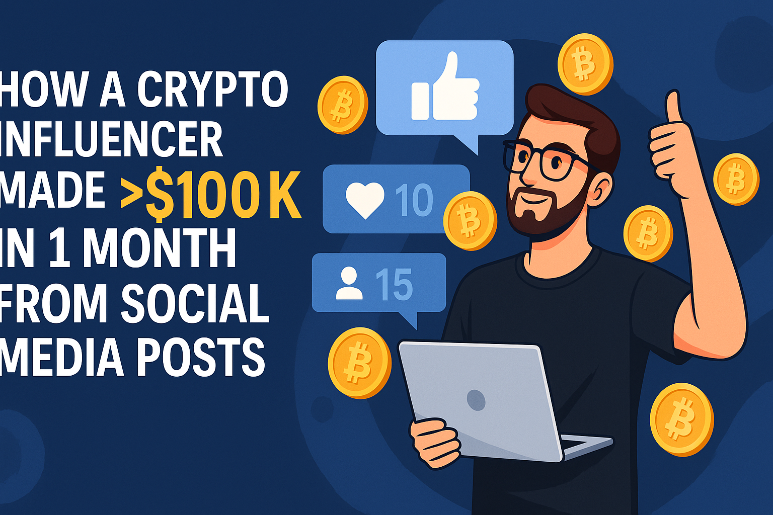 Krypto-News Nutzer verdient auf X mit InfoFi 100.000 USD in 1 Monat