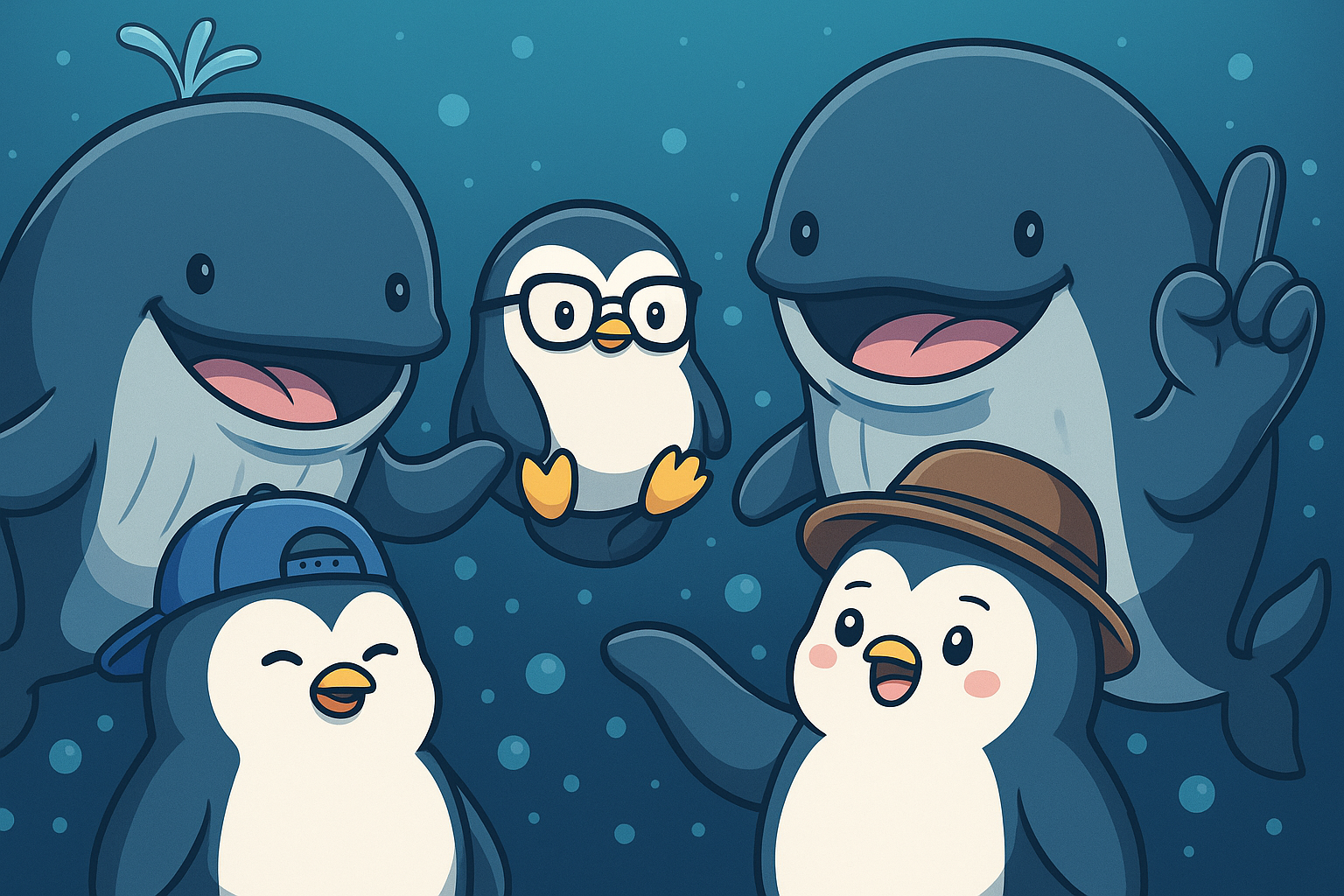Pudgy Penguins Wale positionieren sich fuer Memecoin-ETF und mehr