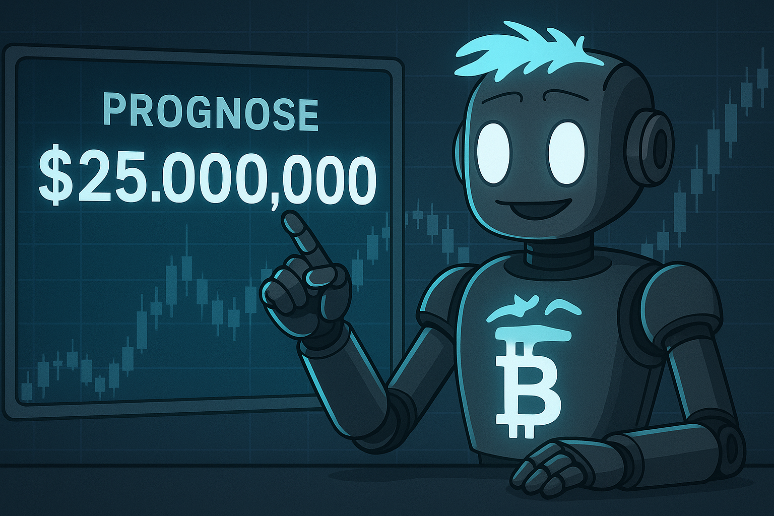 Bitcoin-Prognose KI Grok erwartet einen BTC-Kurs von 25.000.000 USD