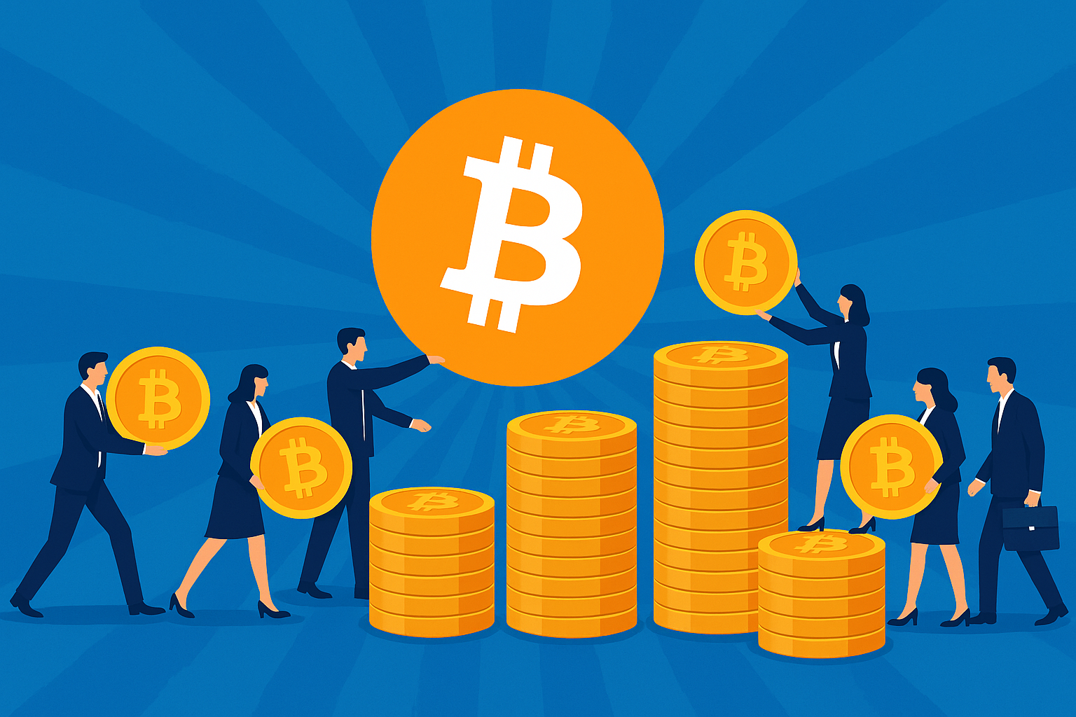 Bitcoin kaufen bald alle Unternehmen Billionen-Zufluesse sind zu erwarten