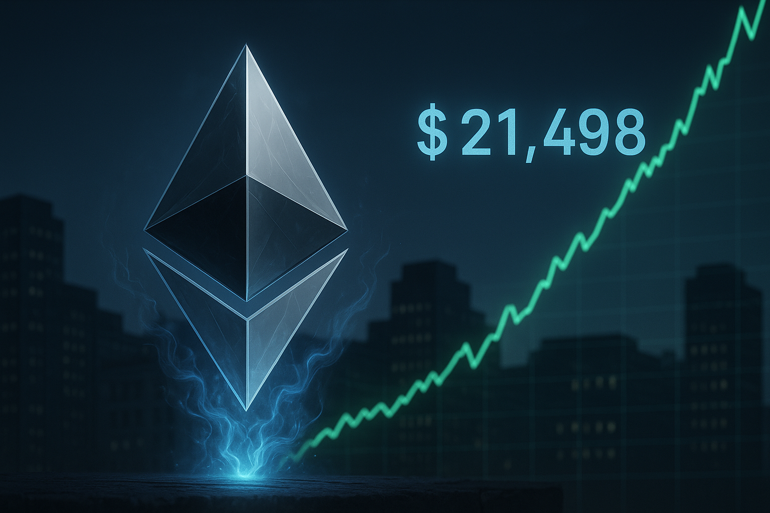 Ethereum-Kurs-Prognose 21.498 USD wegen GENIUS Act und Grossbanken