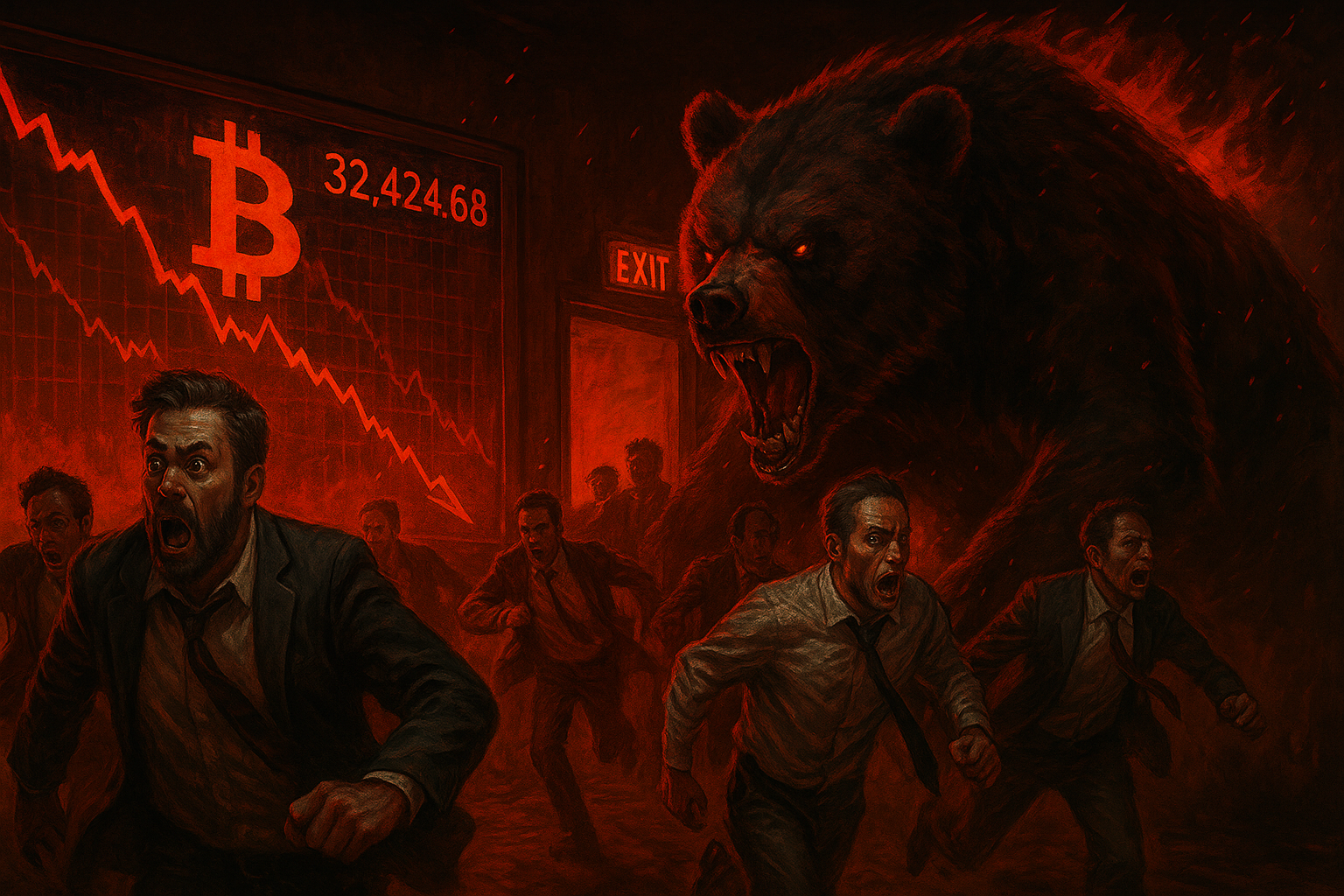 Krypto-Markt-Ausblick Darum koennten Investoren bald in Panik geraten